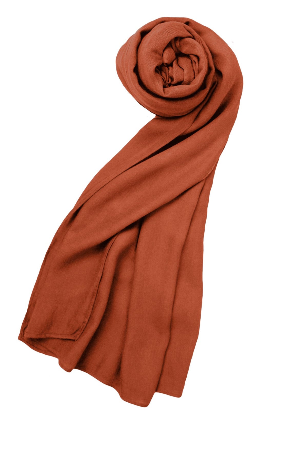 Rust - Modal Plain Hijab