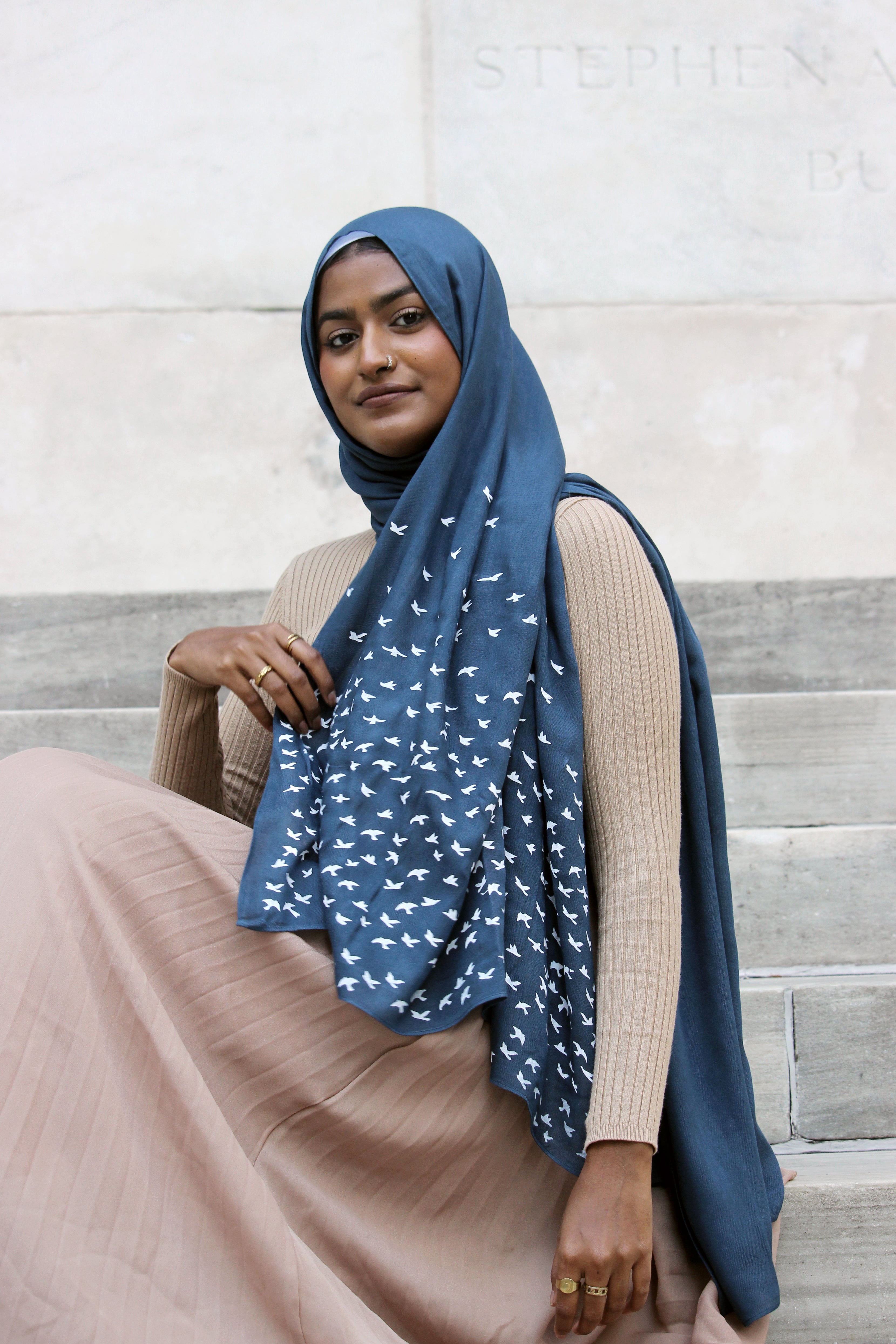 Birds- Tidal - Modal Hijab