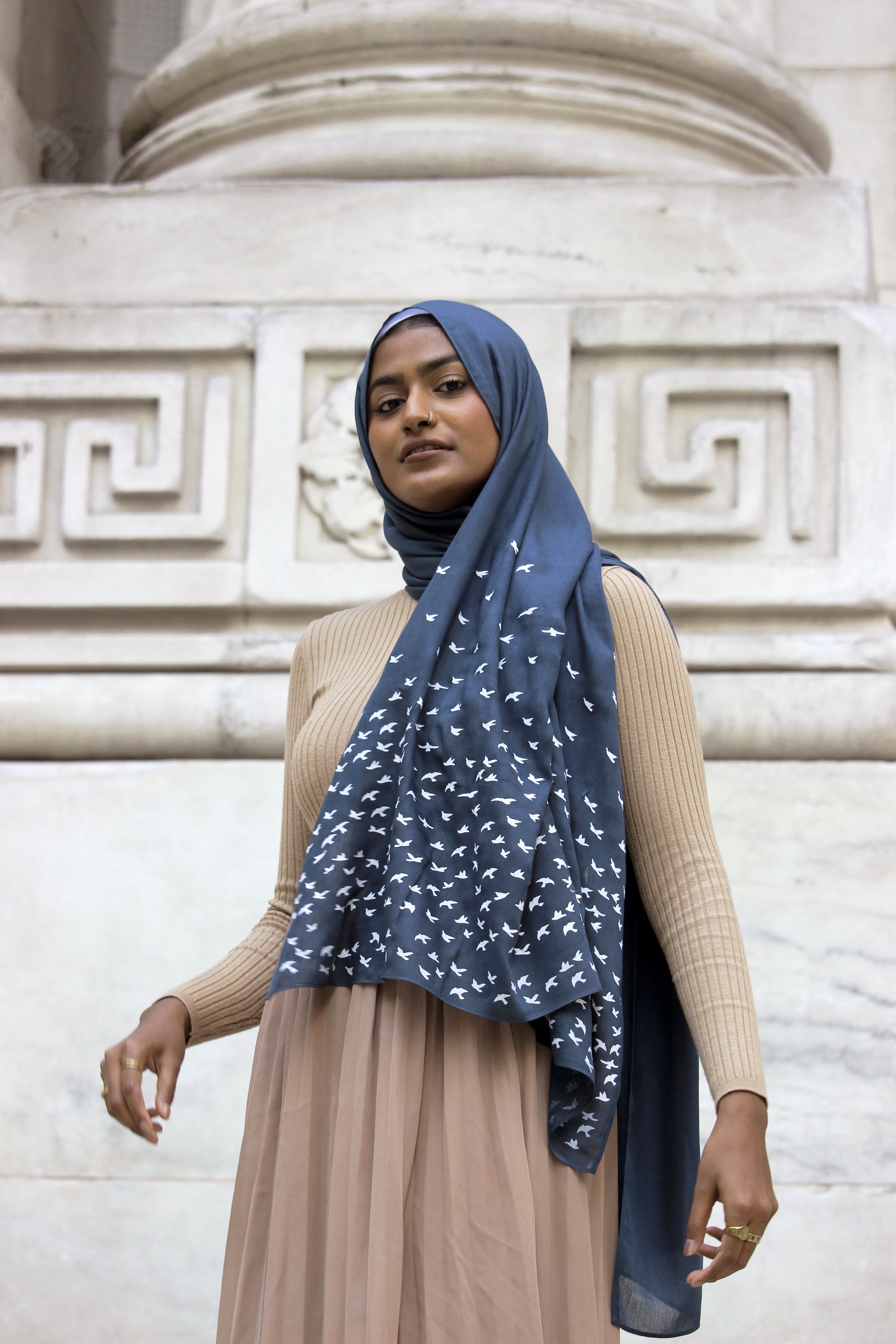 Birds- Tidal - Modal Hijab