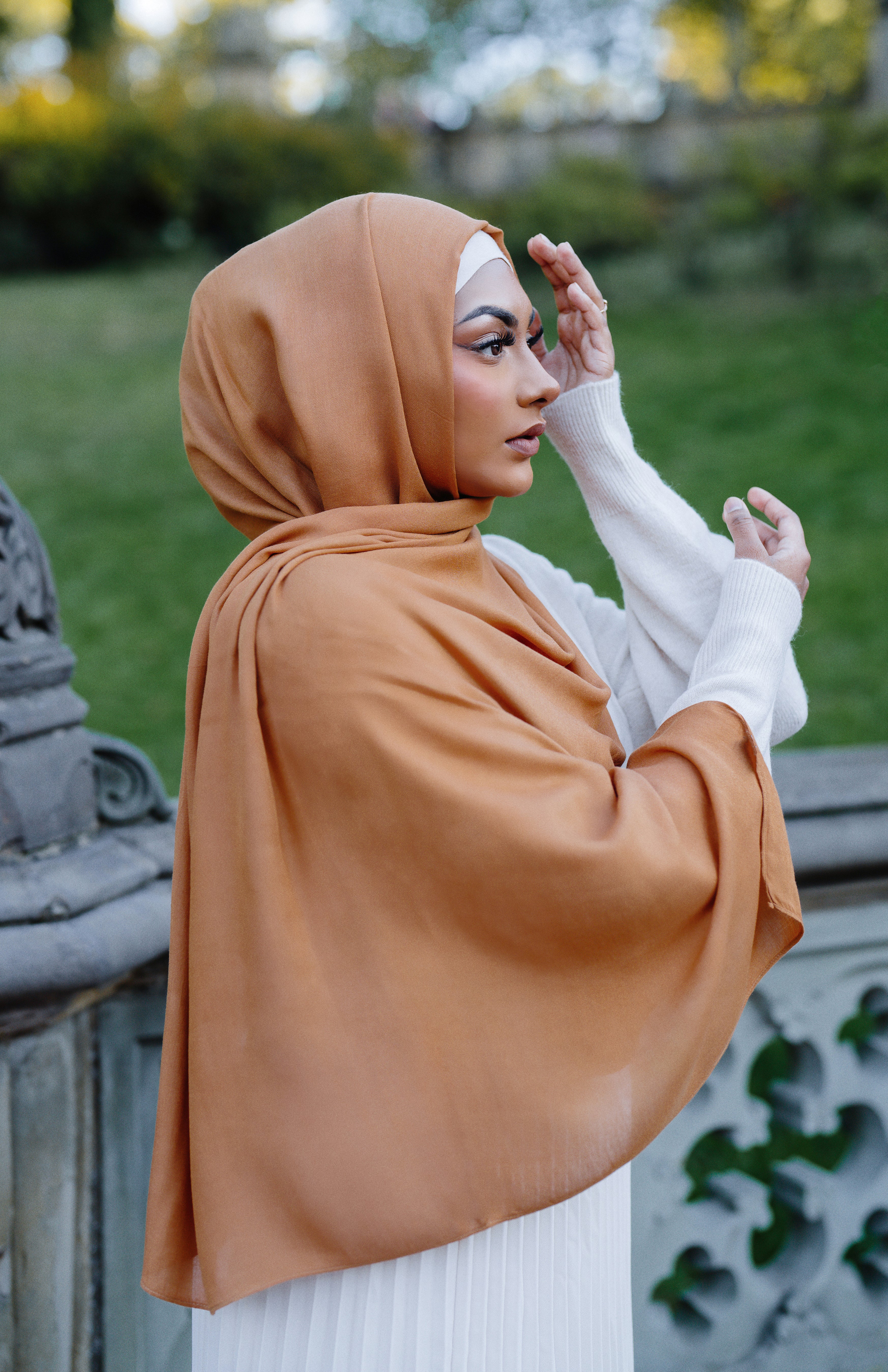 Butterscotch - Modal Plain Hijab