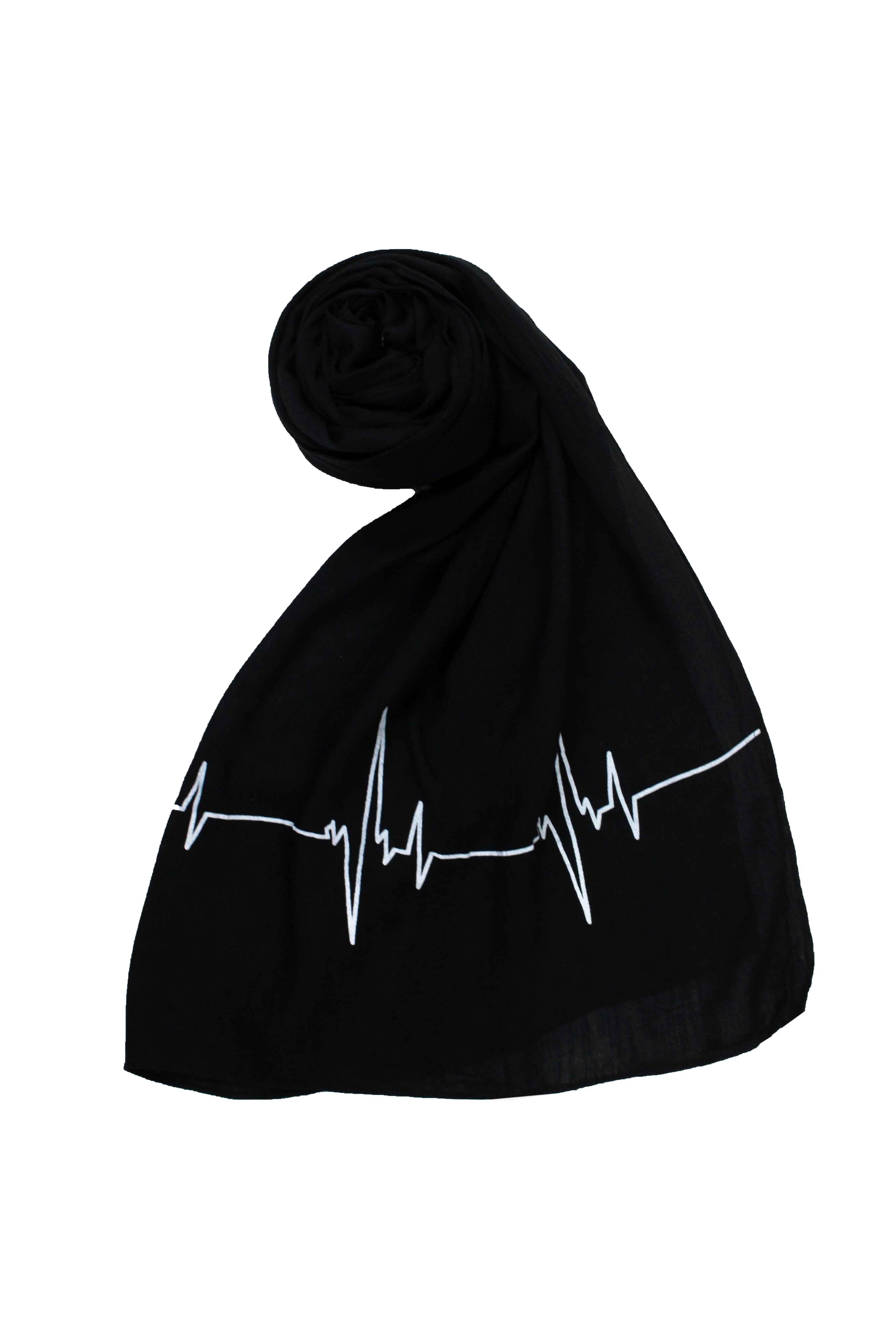 Heartbeat - Ink - Modal Hijab