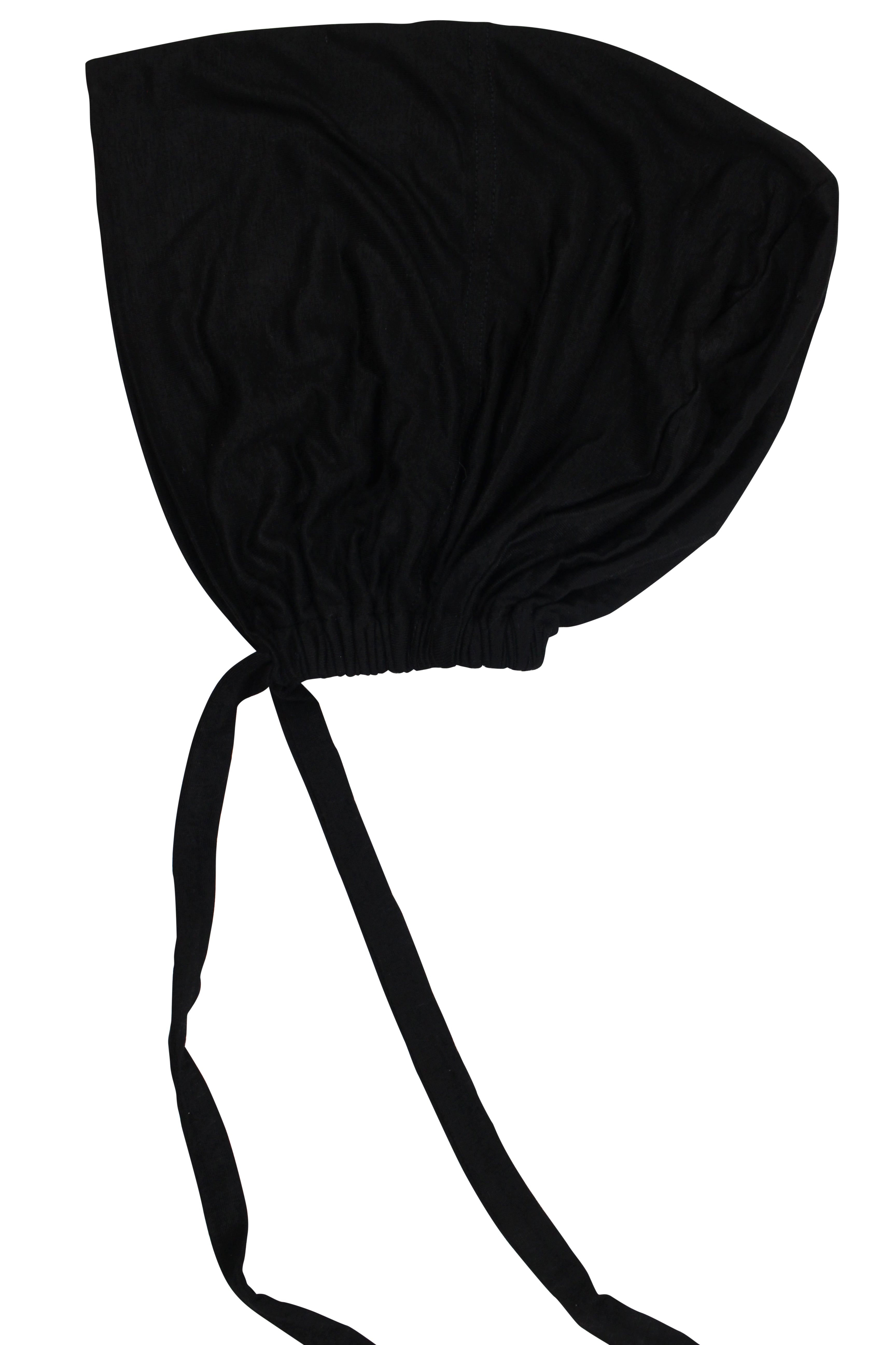 Black - Adjustable Tie Underscarf