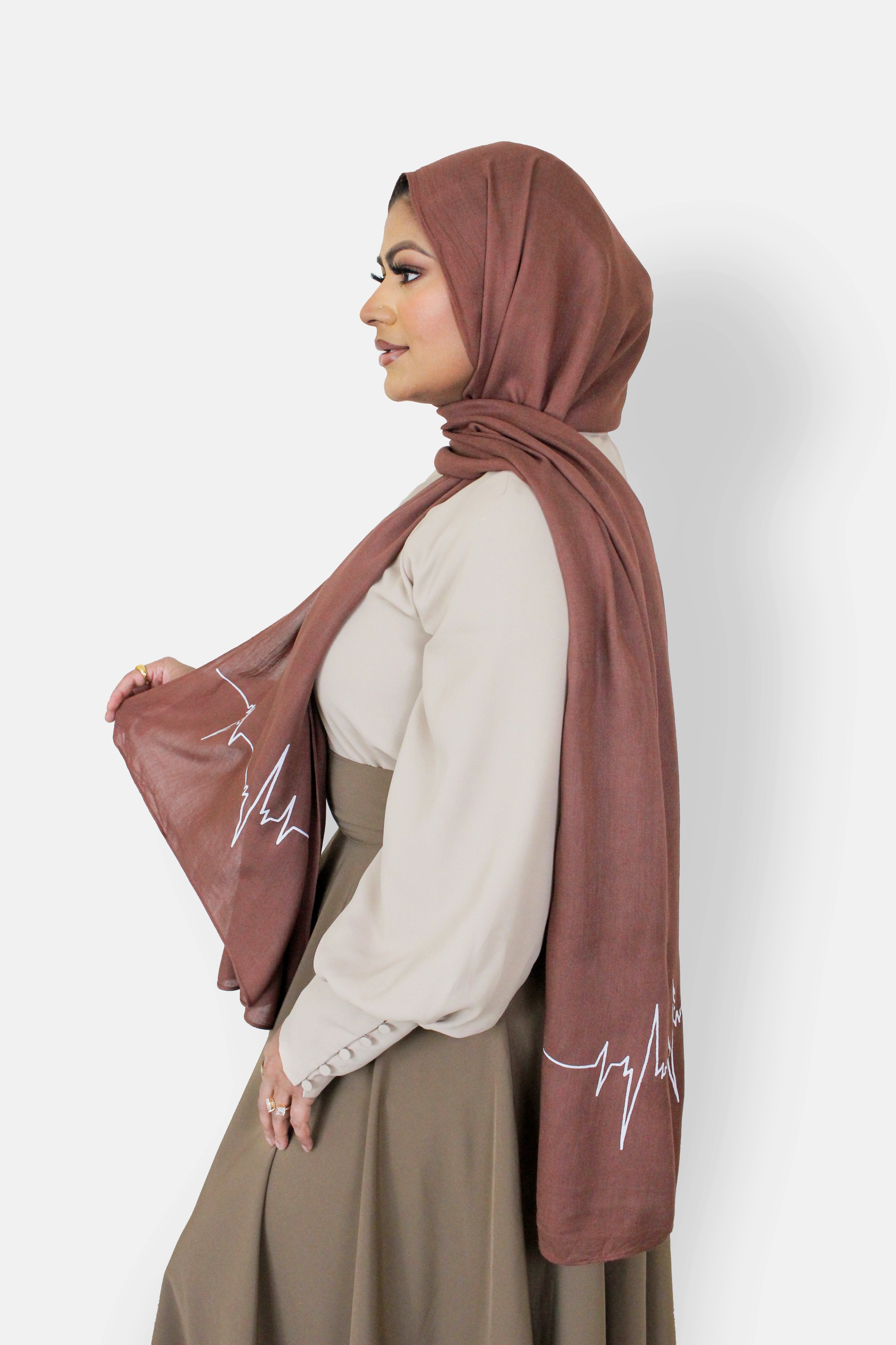 Heartbeat - Mocha - Modal Hijab