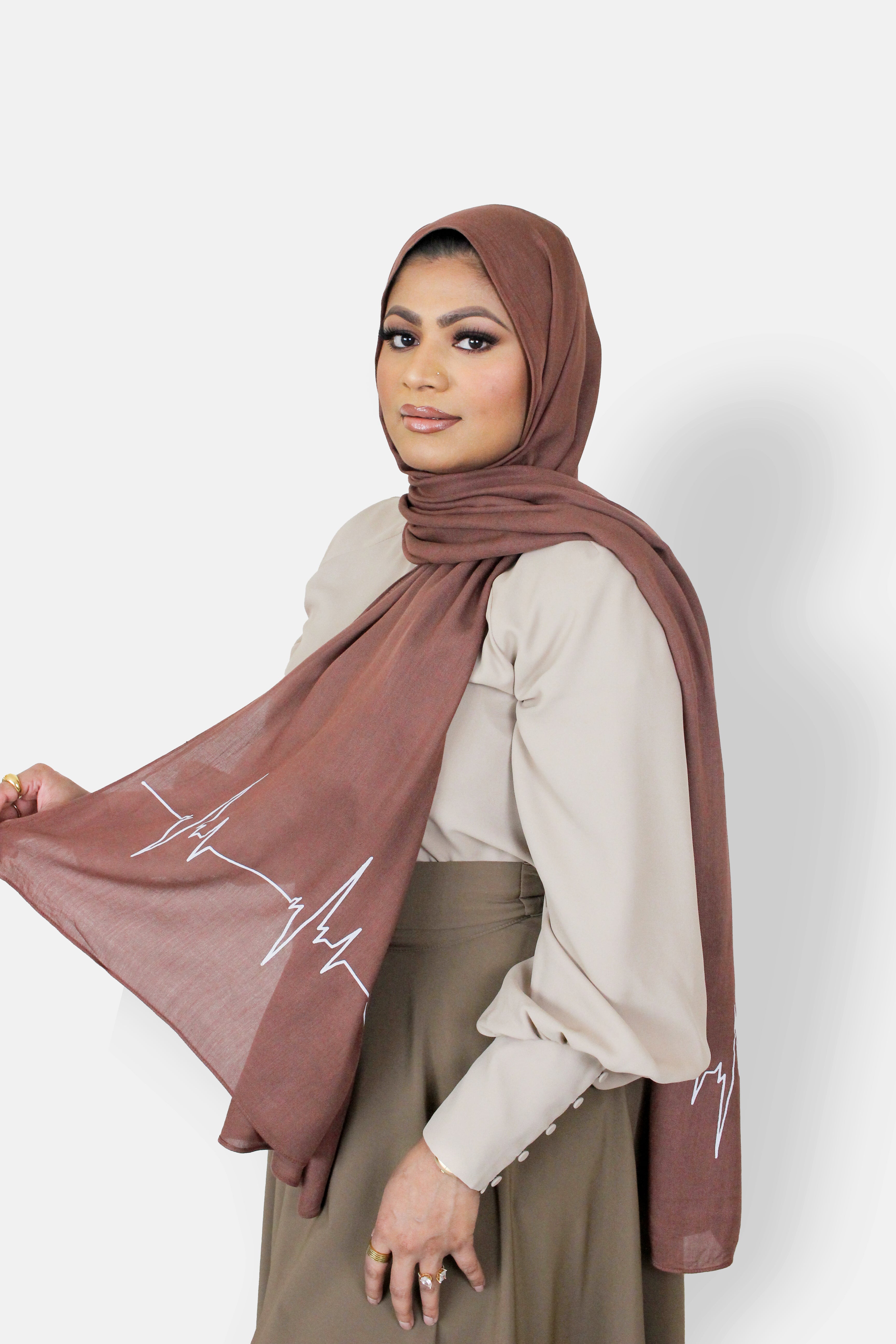 Heartbeat - Mocha - Modal Hijab
