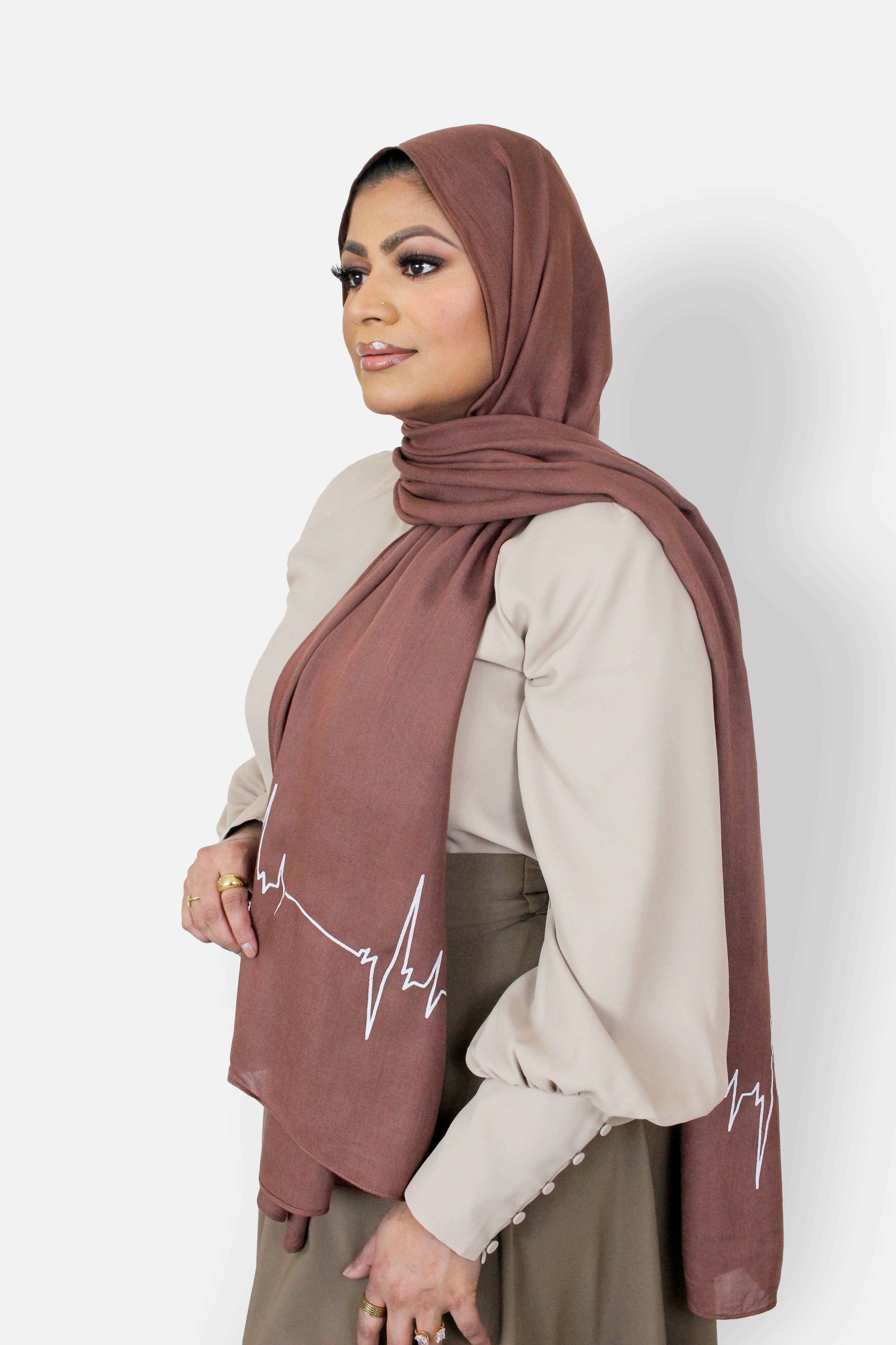 Heartbeat - Mocha - Modal Hijab