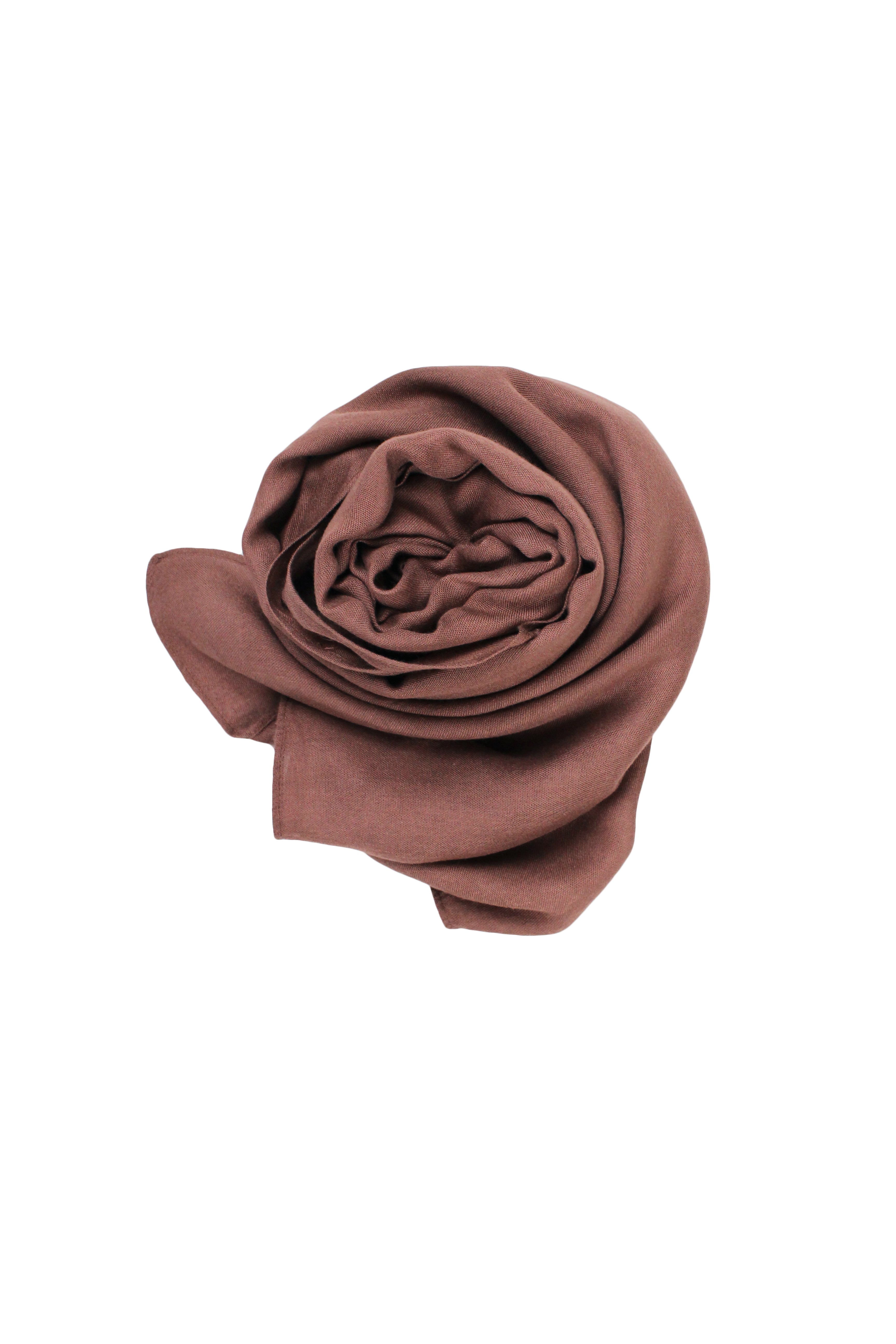 Mocha - Modal Plain Hijab