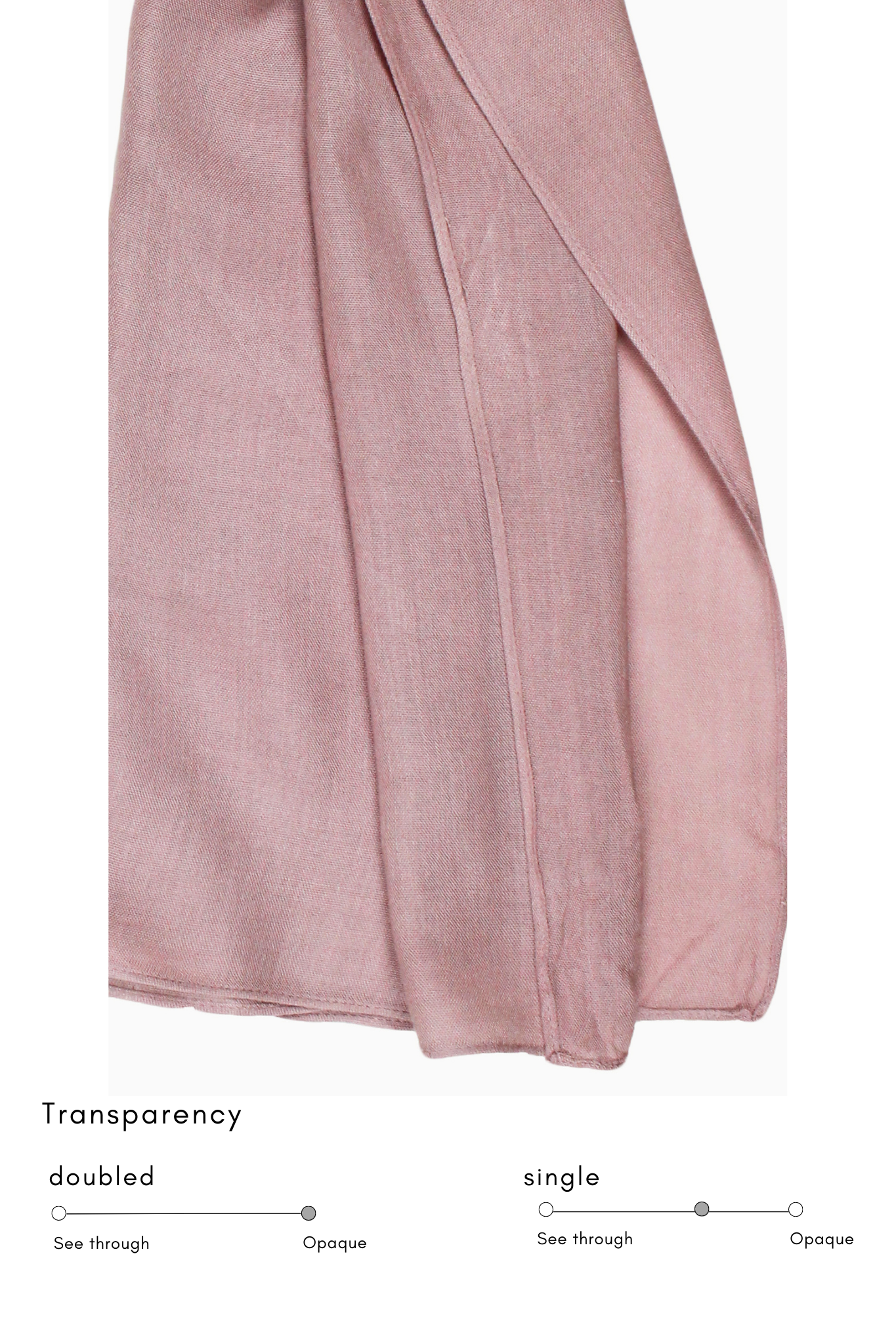 Peony Blush - Modal Plain Hijab