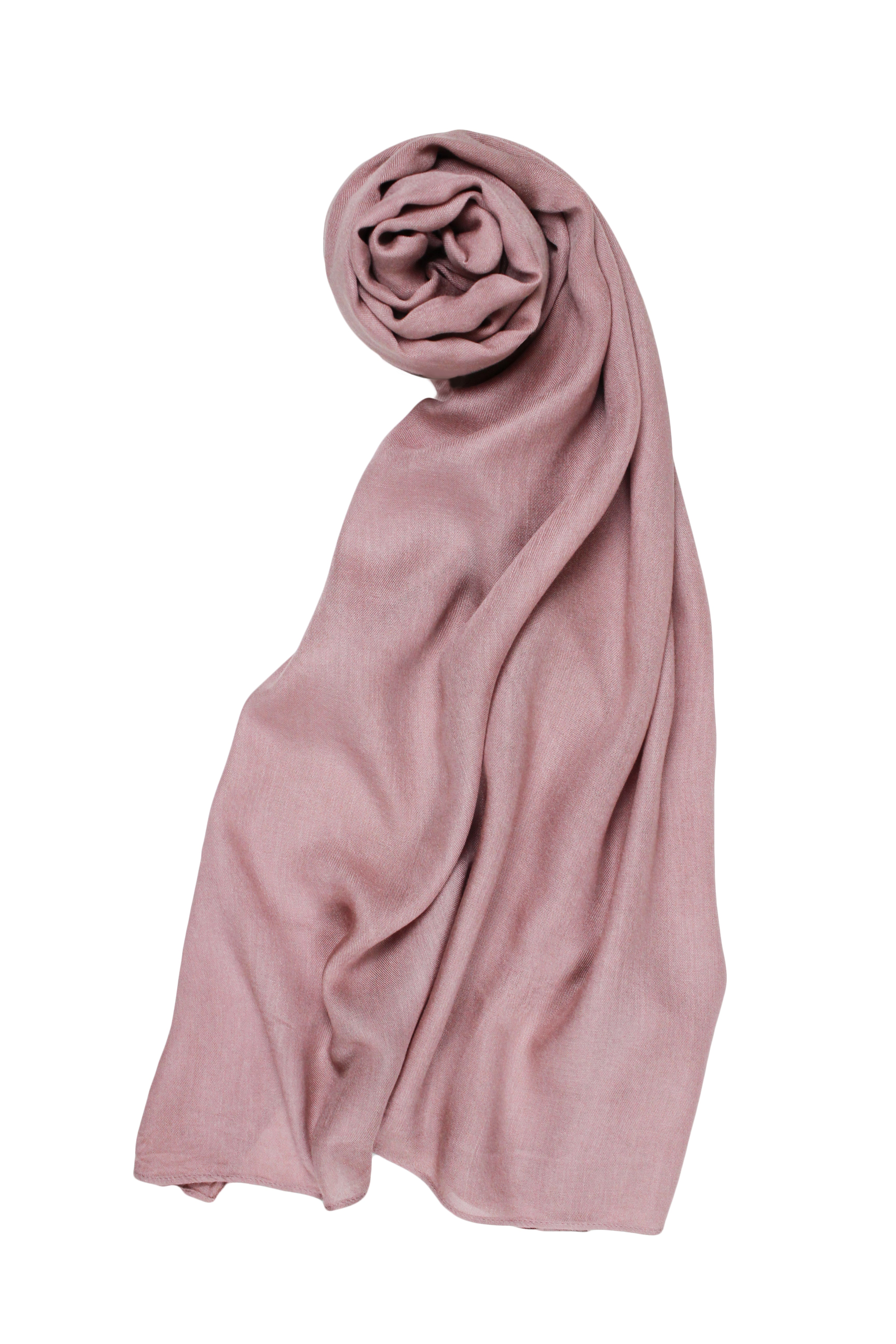 Peony Blush - Modal Plain Hijab