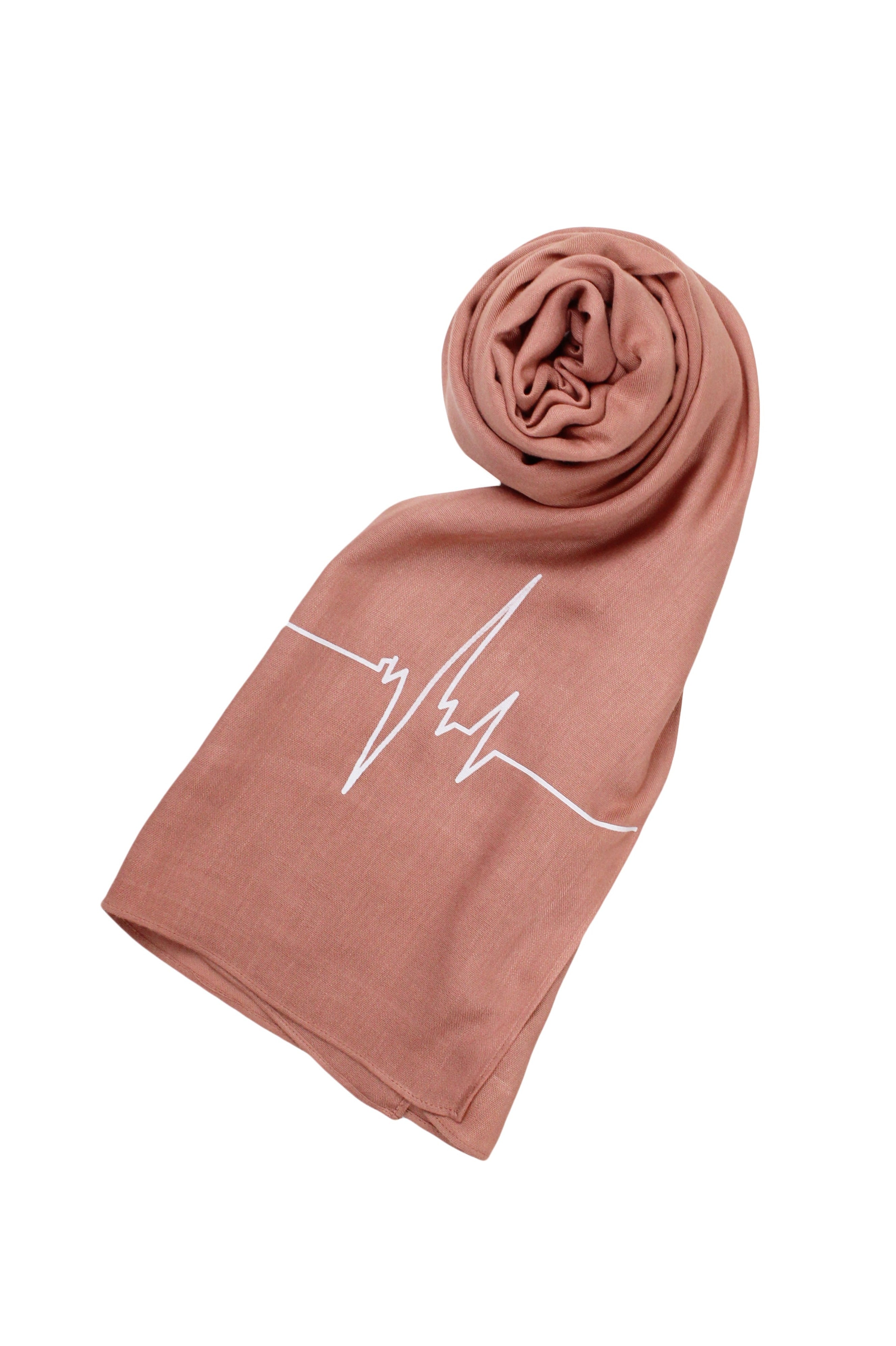 Heartbeat - Terracotta - Modal Hijab