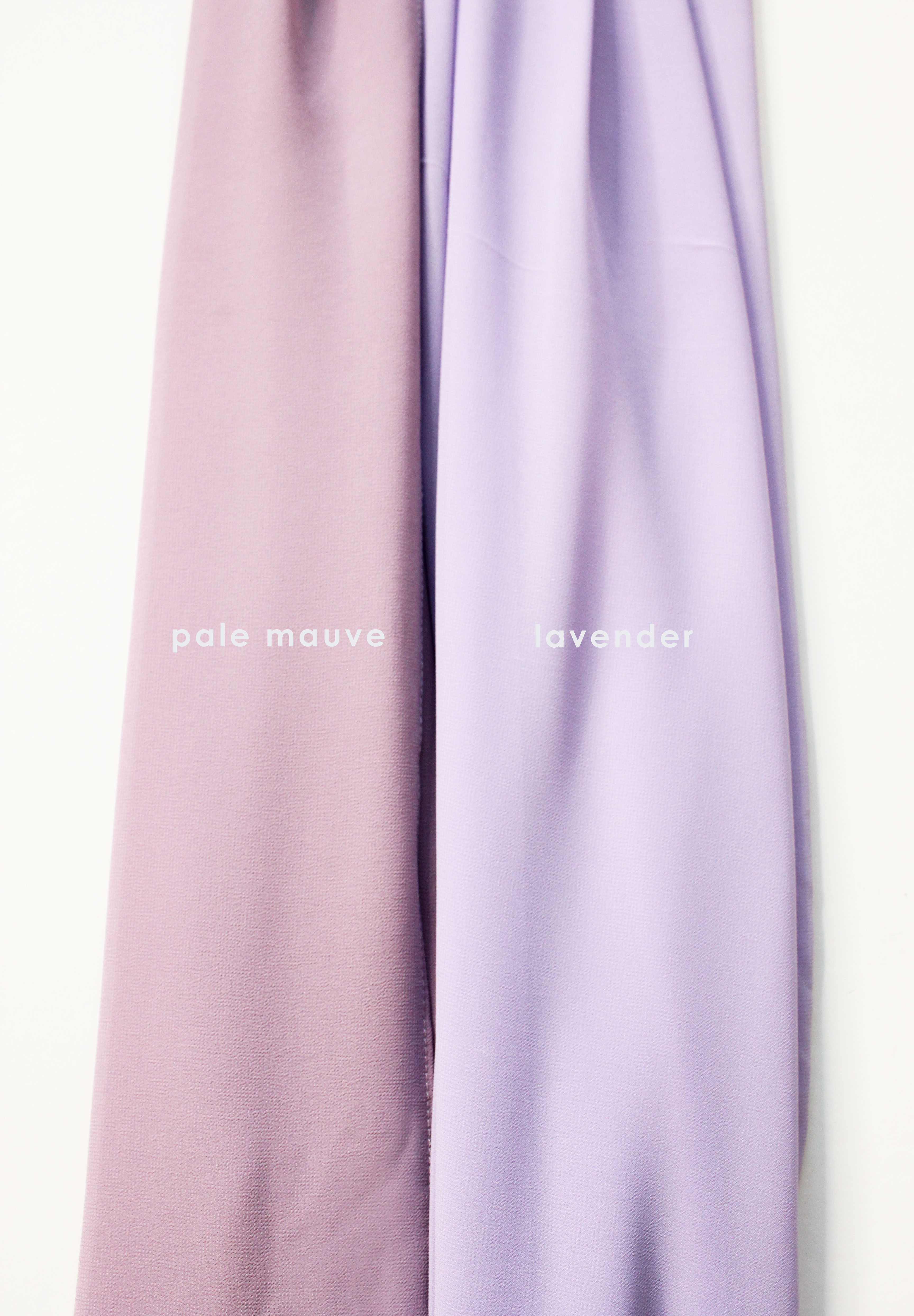 Pale Mauve - Chiffon Plain Hijab