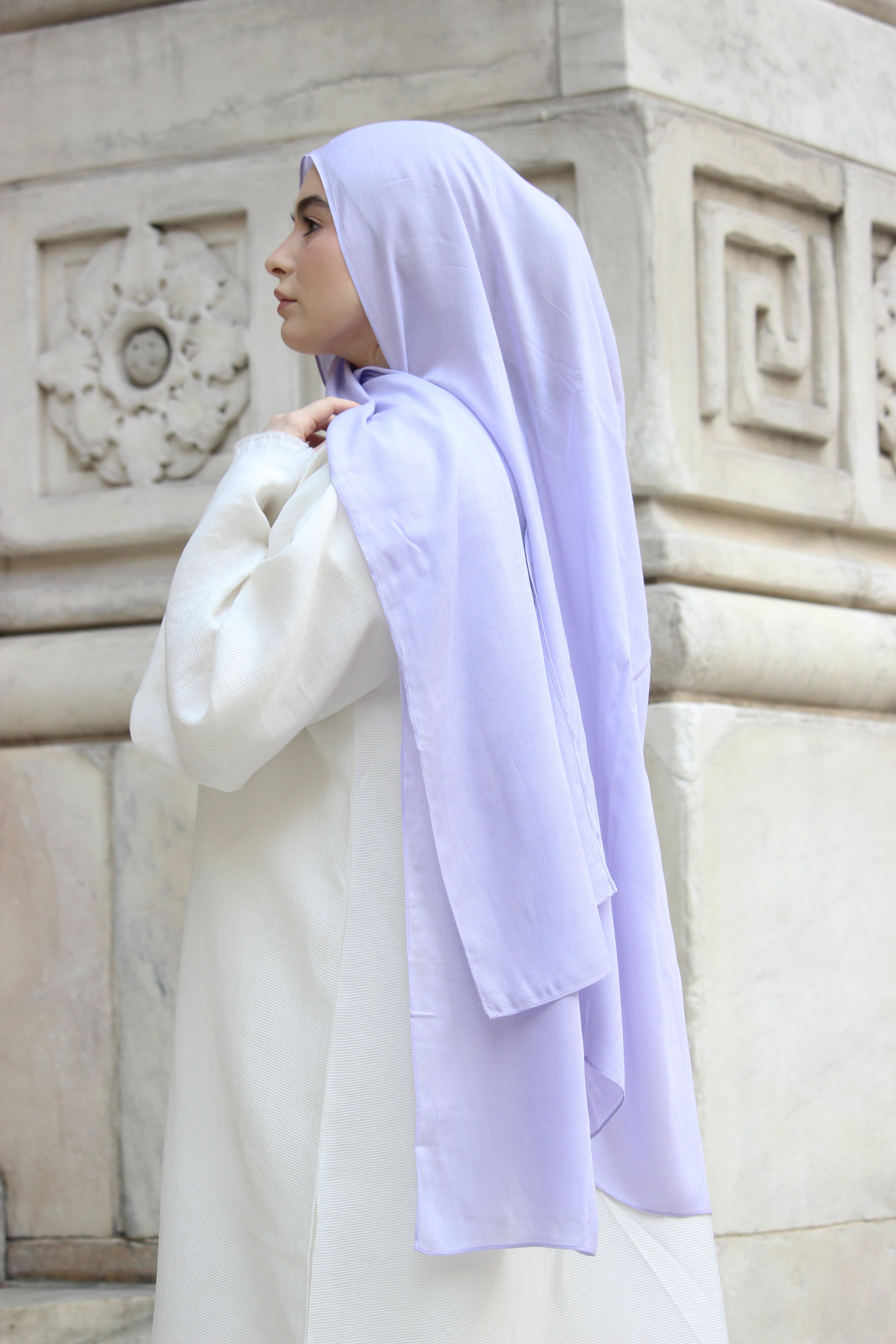 Lavender - Modal Plain Hijab