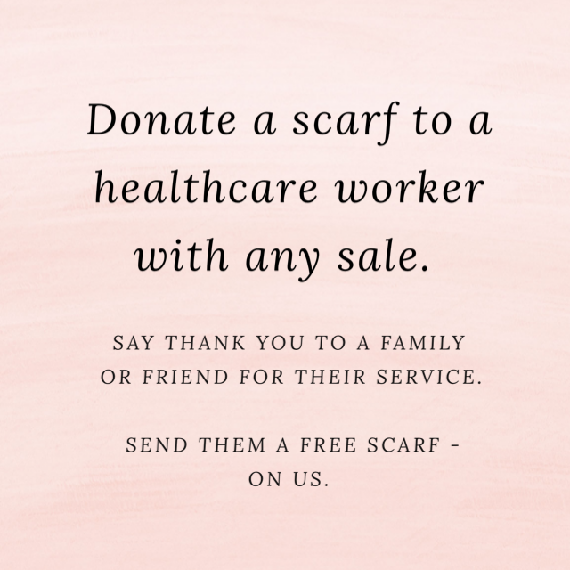Donate a Scarf to a Healthcare Worker