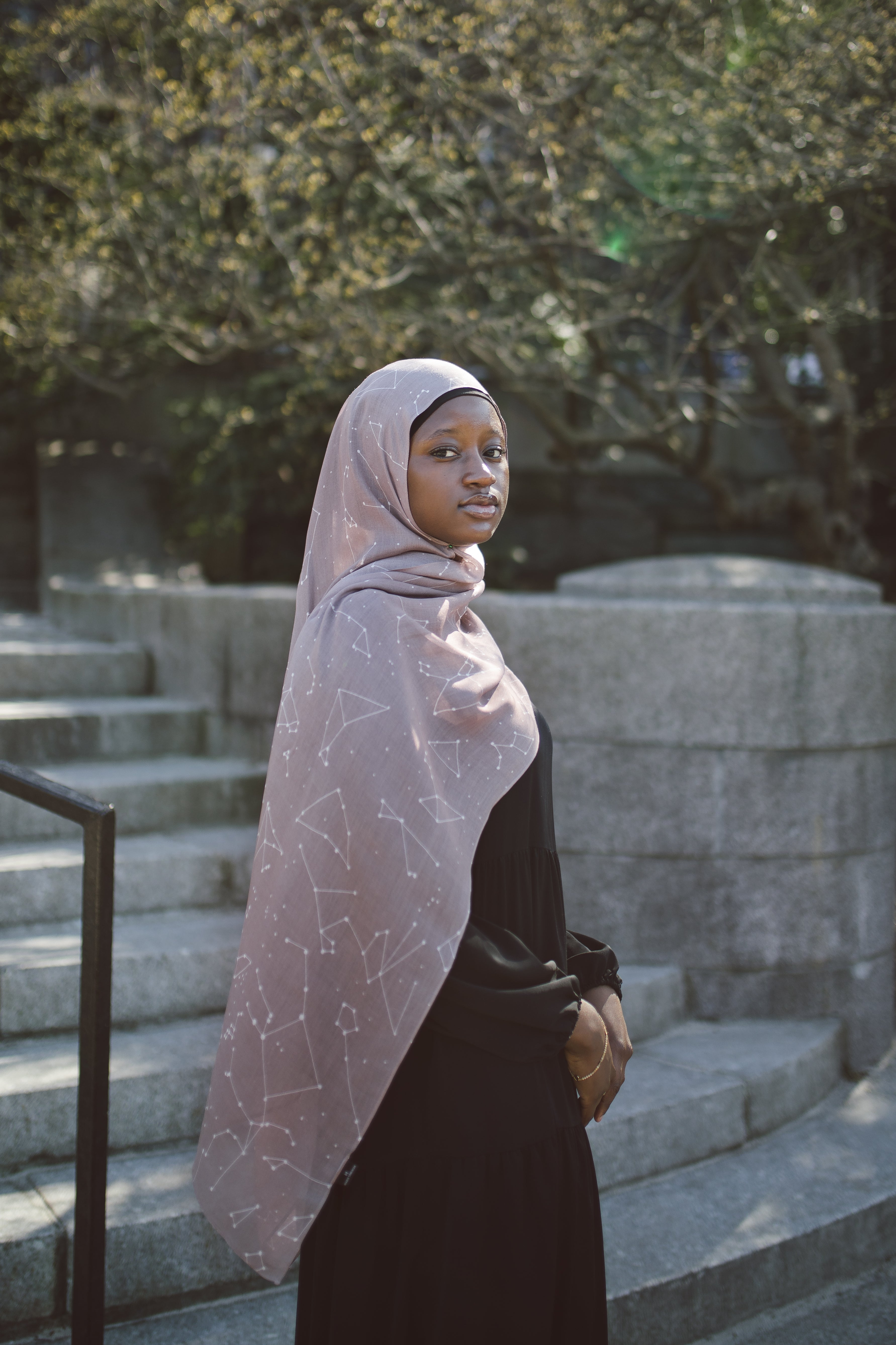 Constellation - Mauve Skies - Limited Edition Modal Hijab