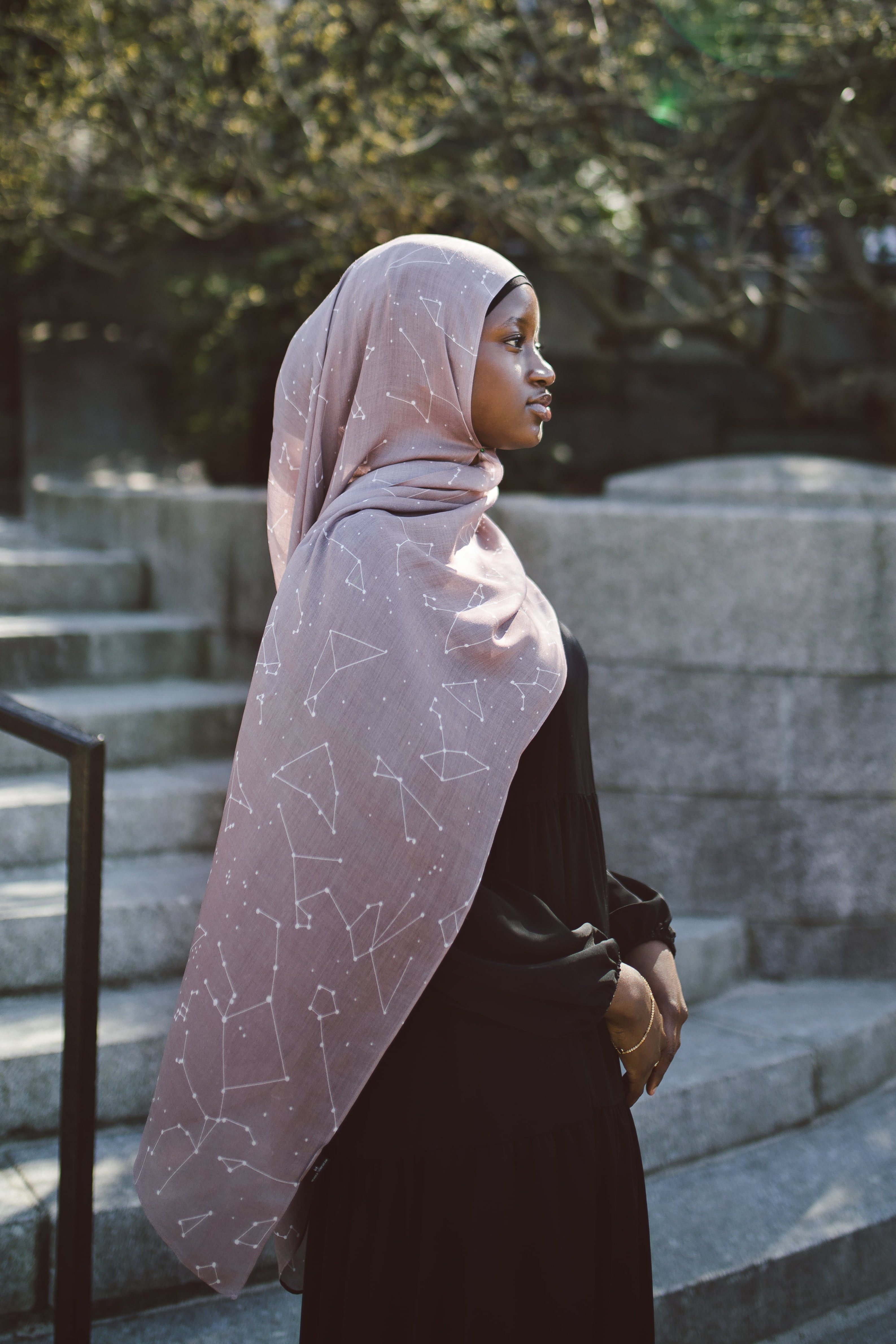 Constellation - Mauve Skies - Limited Edition Modal Hijab