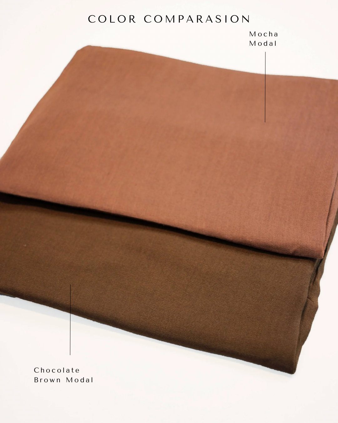 Mocha - Modal Plain Hijab