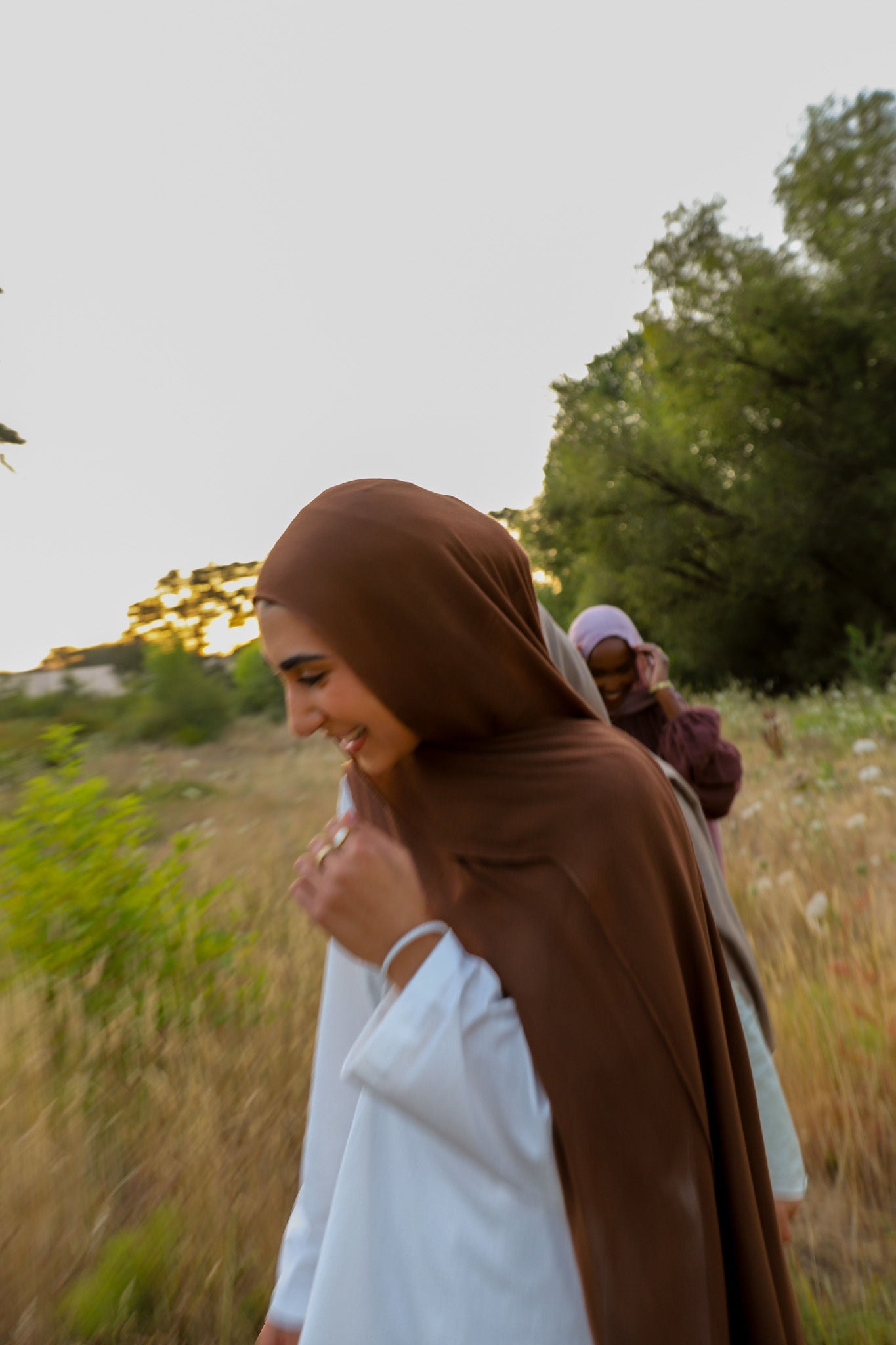 Chocolate Brown - Modal Plain Hijab