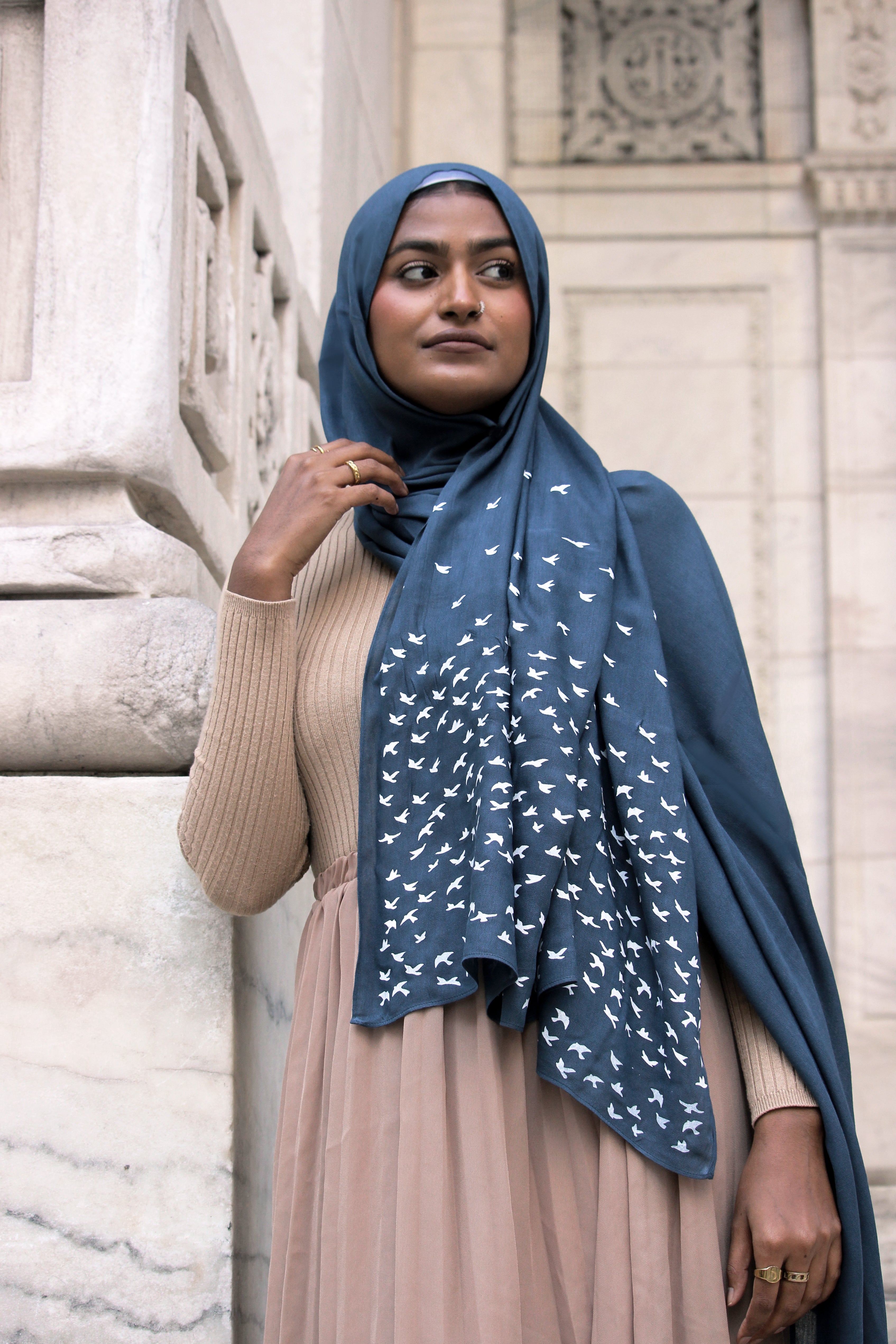 Birds- Tidal - Modal Hijab