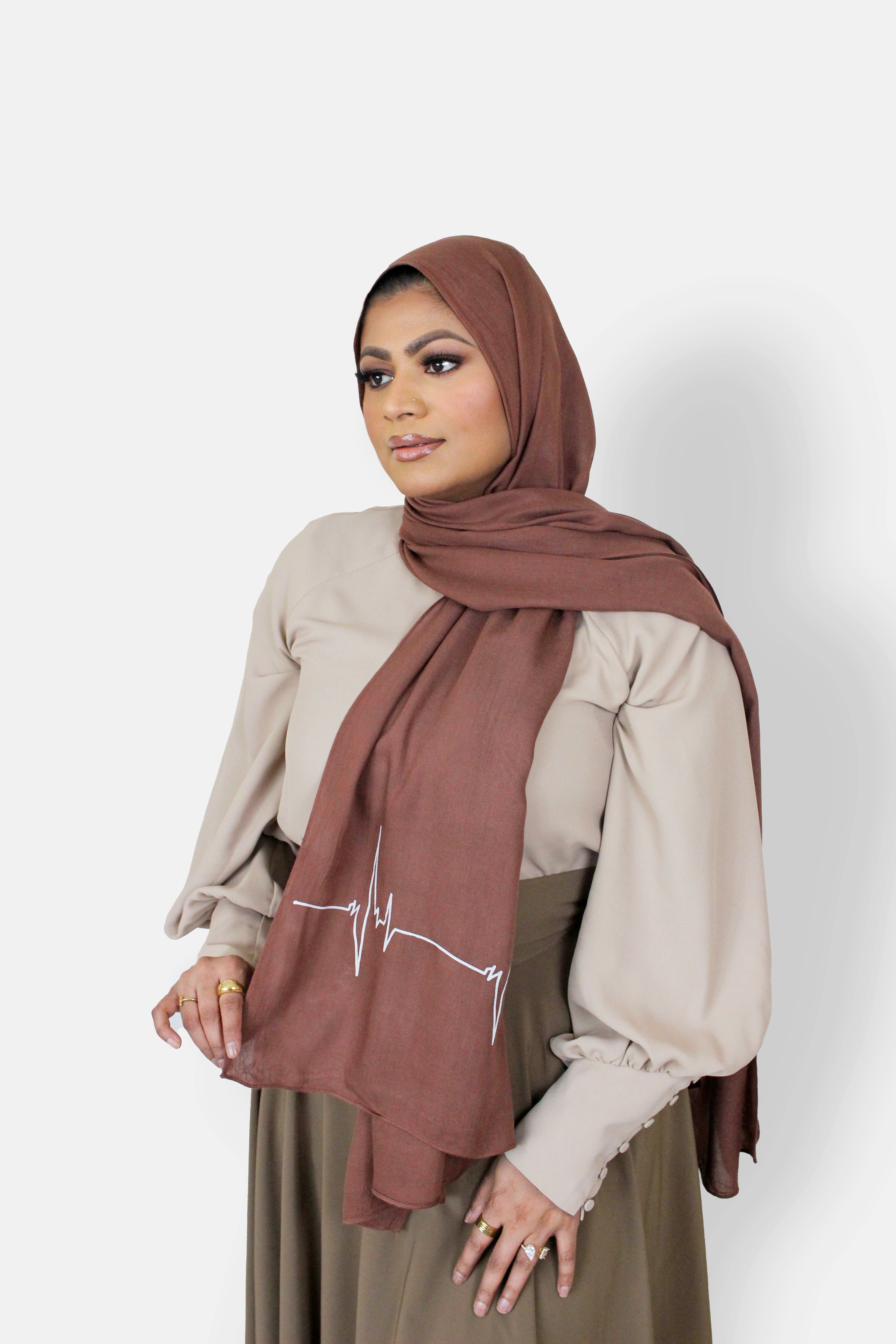 Heartbeat - Mocha - Modal Hijab