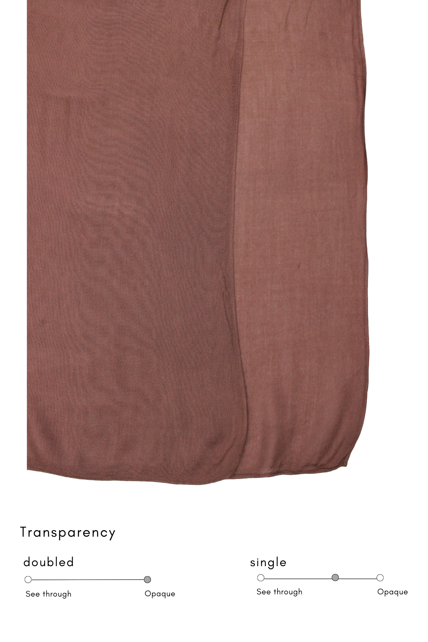 Mocha - Modal Plain Hijab