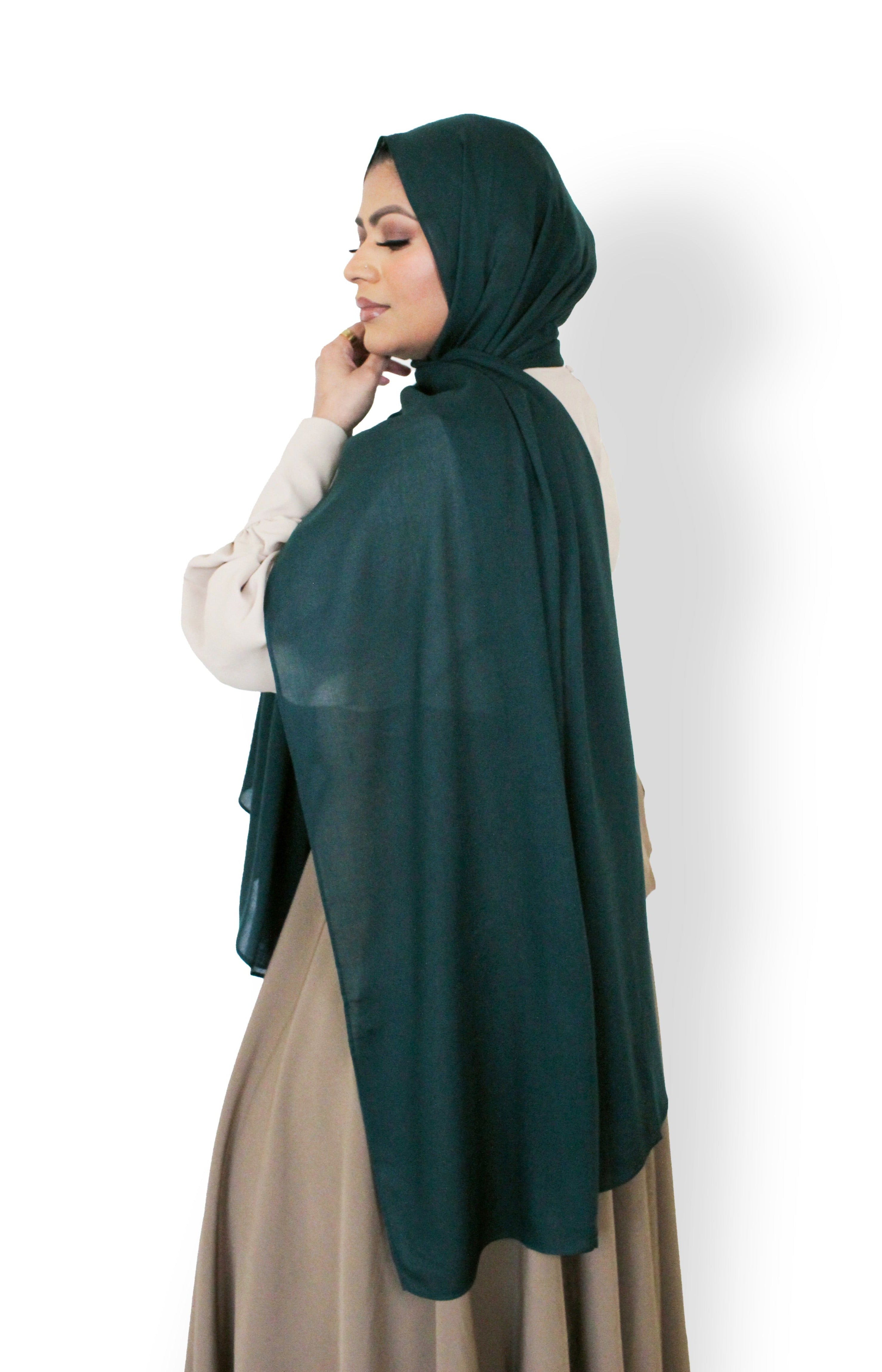 Pine - Modal Plain Hijab