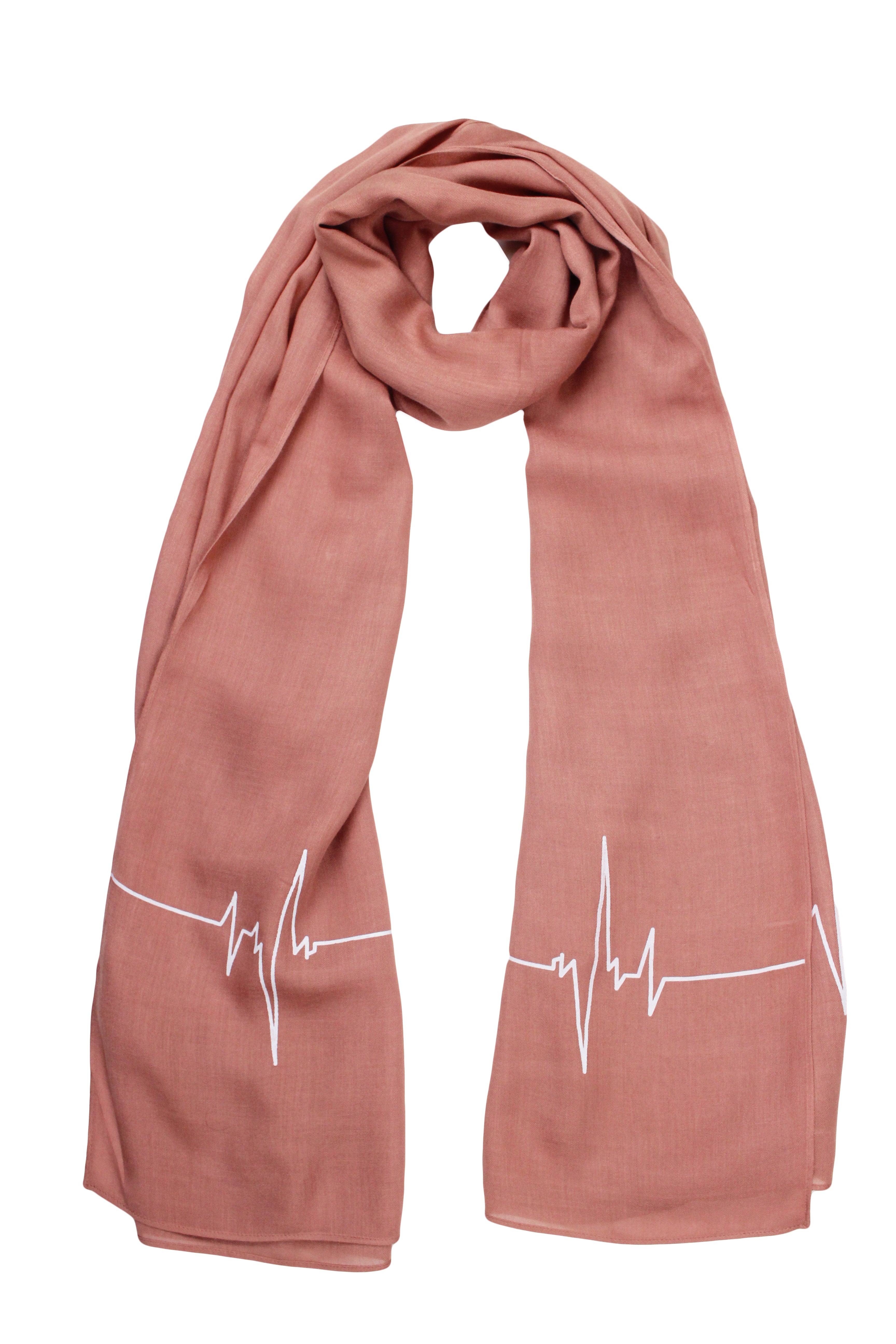 Heartbeat - Terracotta - Modal Hijab