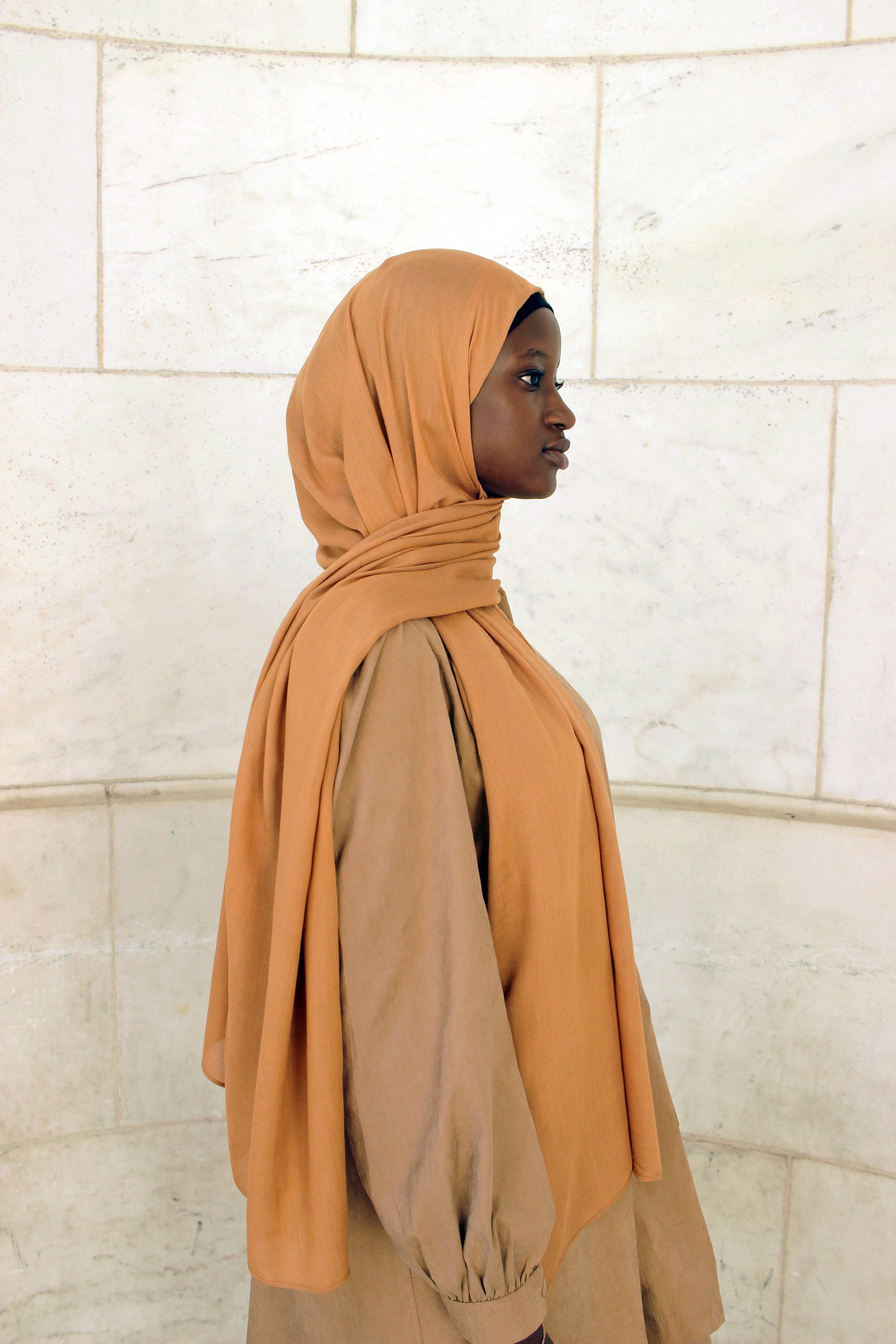 Butterscotch - Modal Plain Hijab