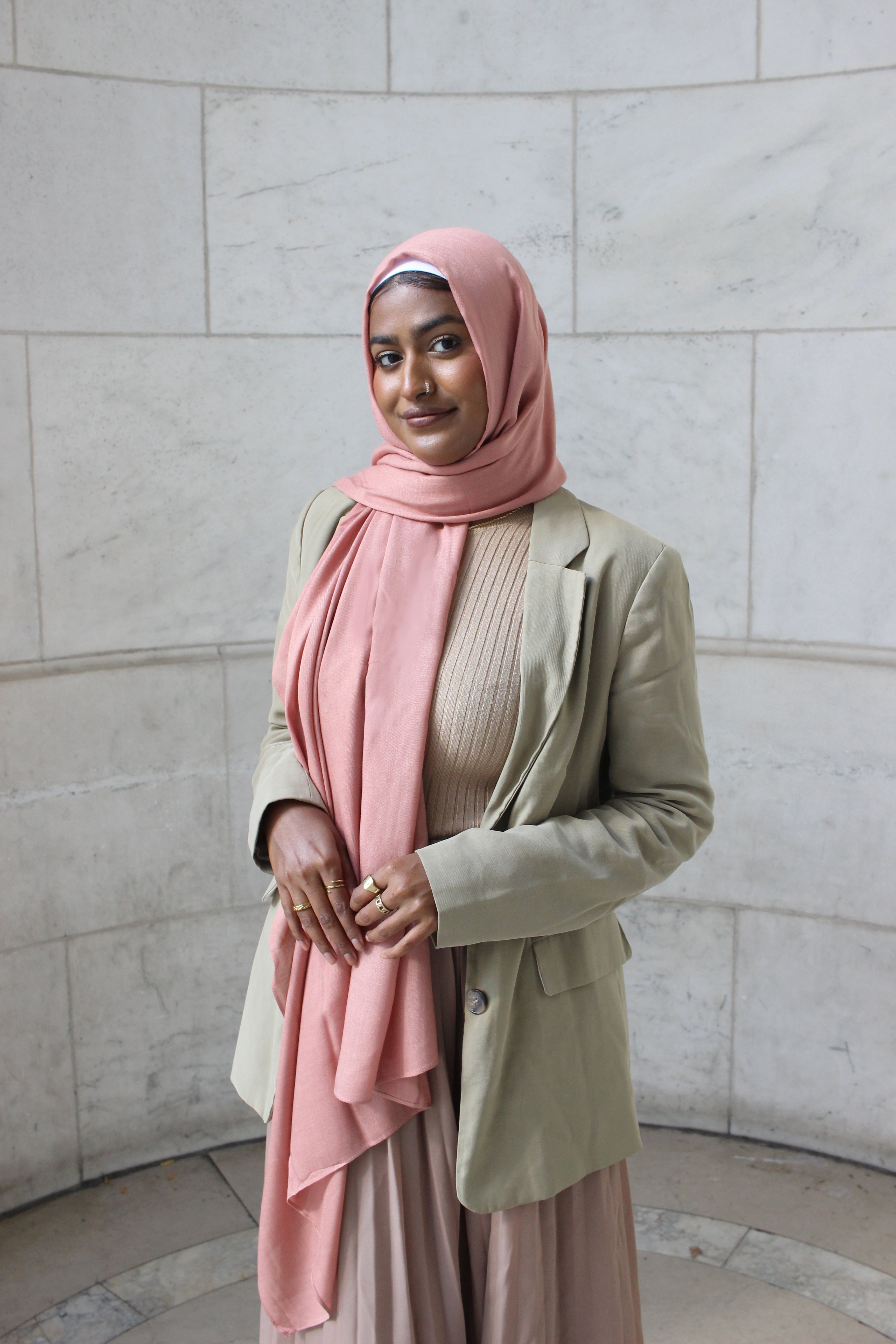 Terracotta - Modal Plain Hijab
