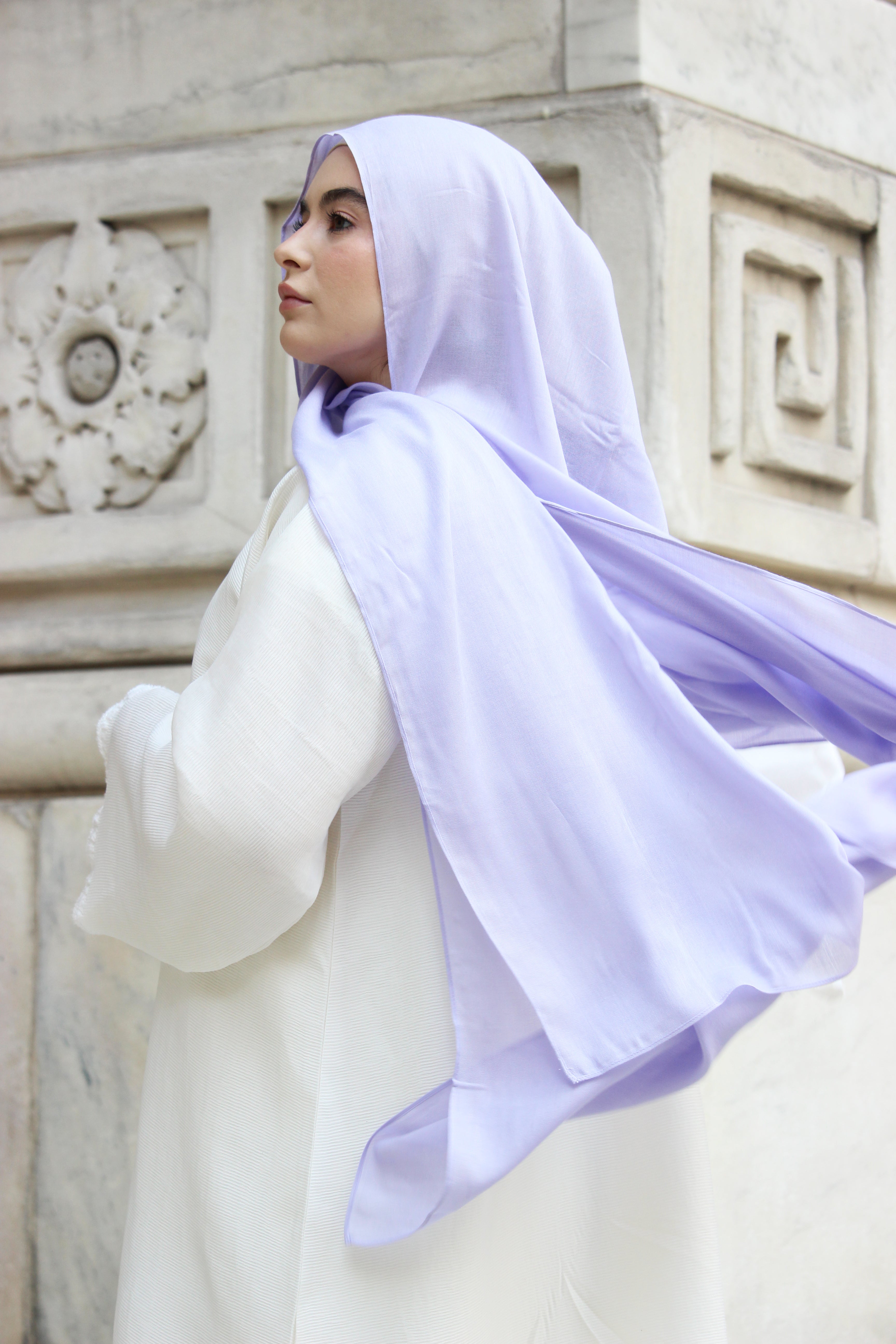 Lavender - Modal Plain Hijab